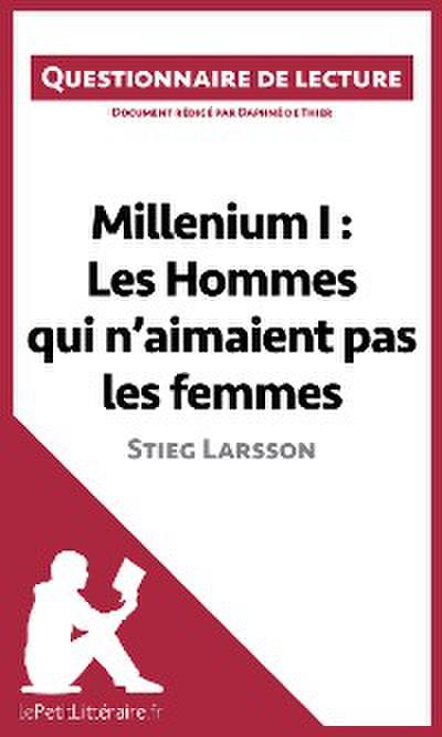 Millenium I : Les Hommes qui n’aimaient pas les femmes de Stieg Larsson
