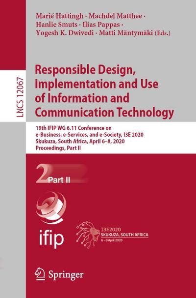 Responsible Design, Implementation and Use of Information and Communication Technology