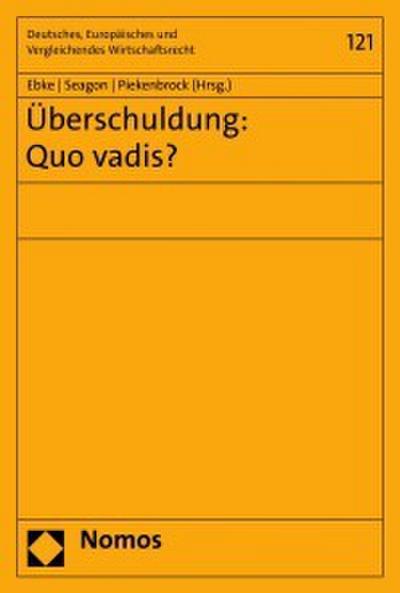 Überschuldung: Quo vadis?