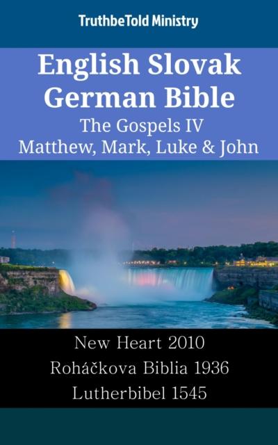 English Slovak German Bible - The Gospels IV - Matthew, Mark, Luke & John