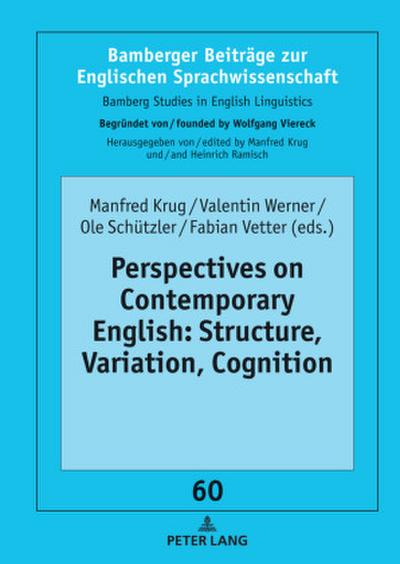 Perspectives on Contemporary English: Structure, Variation, Cognition