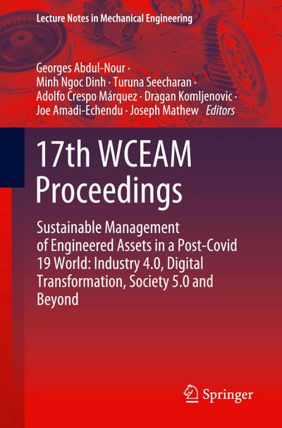 17th WCEAM Proceedings