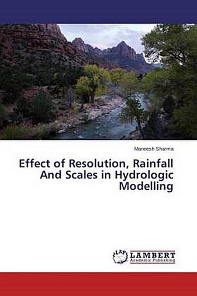 Effect of Resolution, Rainfall And Scales in Hydrologic Modelling
