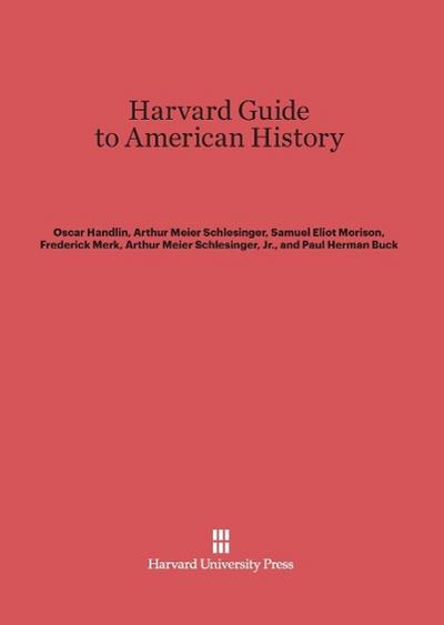 Harvard Guide to American History