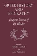 Greek History and Epigraphy