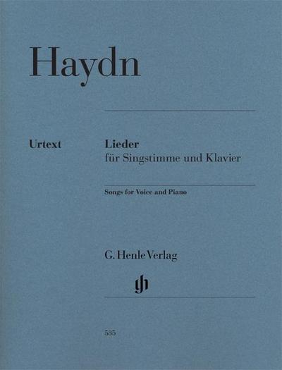 Joseph Haydn - Lieder für Singstimme und Klavier