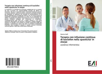 Terapia con infusione continua di baclofen nella spasticita’ in eta’pe