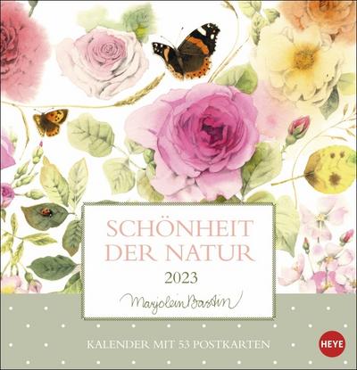 Marjolein Bastin: Schönheit der Natur Premium-Postkartenkalender 2023