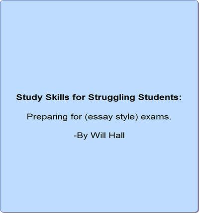 Study Skills for Struggling Students