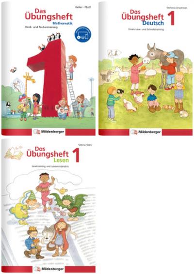 Sicher ins 2. Schuljahr - Paket: Rechnen - Schreiben - Lesen · Klasse 1