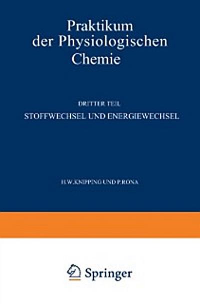 Stoffwechsel und Energiewechsel