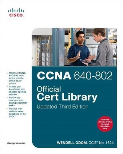 CCNA 640-802, 2 vols. w. 2 DVD-ROM