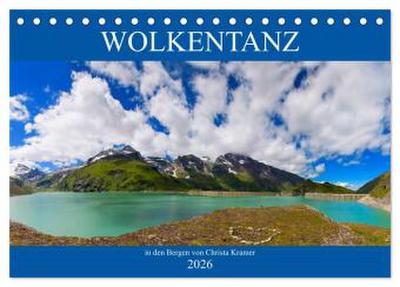 Wolkentanz (Tischkalender 2026 DIN A5 quer), CALVENDO Monatskalender