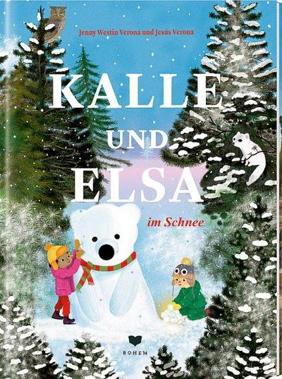 Kalle und Elsa im Schnee