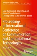 Proceedings of International Conference on Communication and Computational Technologies