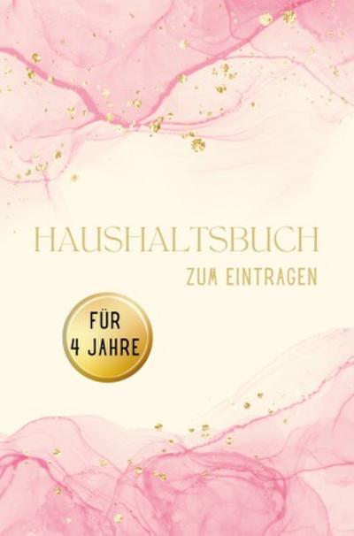 Haushaltsbuch für 4 Jahre