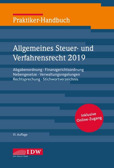 Praktiker-Handbuch Allgemeines Steuer- und Verfahrensrecht 2019