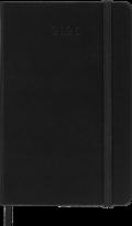 Moleskine Wochenkalender Horizontal P/A6 Schwarz 2026