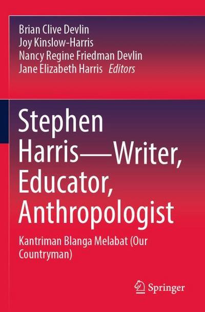 Stephen HarrisWriter, Educator, Anthropologist