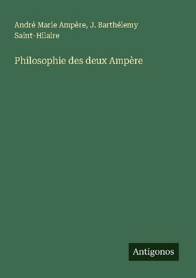 Philosophie des deux Ampère