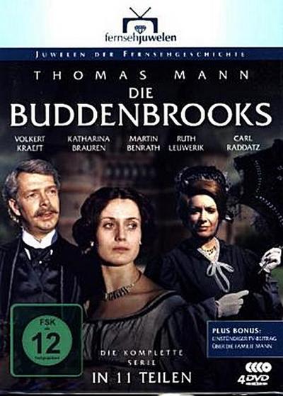 Die Buddenbrooks - Die komplette Serie in 11 Teilen, 4 DVD