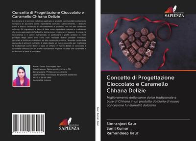 Concetto di Progettazione Cioccolato e Caramello Chhana Delizie