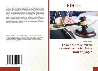 Le mineur et le milieu carcéral béninois : Entre droit et jungle