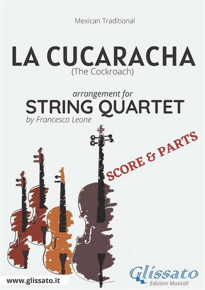 La Cucaracha - String Quartet score & parts