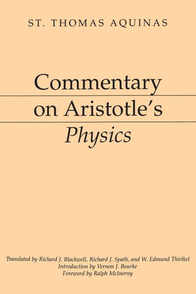 Commentary on Aristotle’s Physics