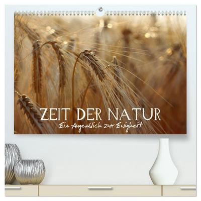 Zeit der Natur - Ein Augenblick zur Ewigkeit (hochwertiger Premium Wandkalender 2024 DIN A2 quer), Kunstdruck in Hochglanz