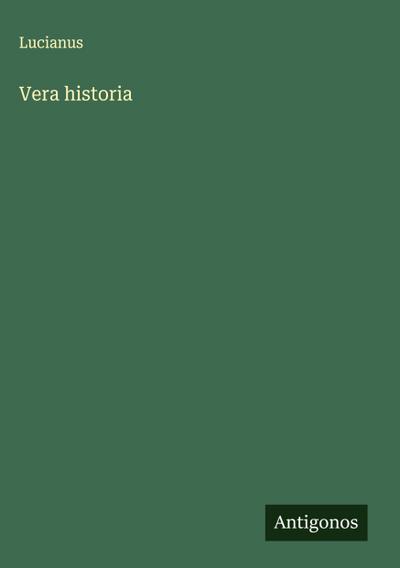 Vera historia