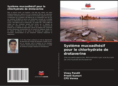 Système mucoadhésif pour le chlorhydrate de drotaverine