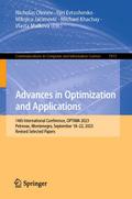Advances in Optimization and Applications