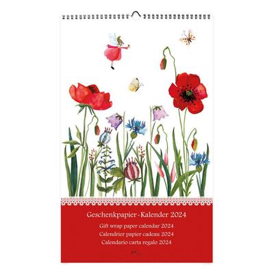 Geschenkpapierkalender 2024