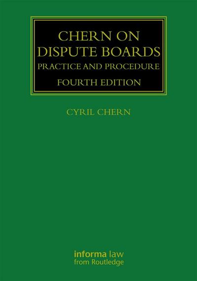 Chern on Dispute Boards