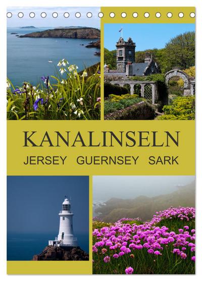Kanalinseln - Jersey Guernsey Sark (Tischkalender 2024 DIN A5 hoch), CALVENDO Monatskalender