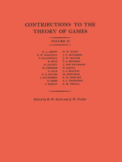 Contributions to the Theory of Games (AM-28), Volume II