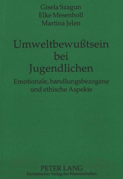 Umweltbewußtsein bei Jugendlichen