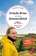 Frische Brise auf dem Sommerdeich