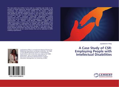 A Case Study of CSR: Employing People with Intellectual Disabilities