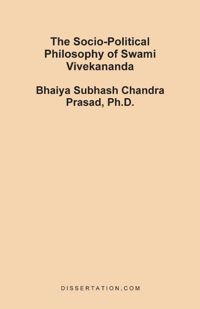 The Socio-Political Philosophy of Swami Vivekananda