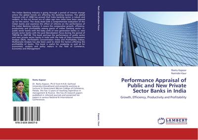 Performance Appraisal of Public and New Private Sector Banks in India