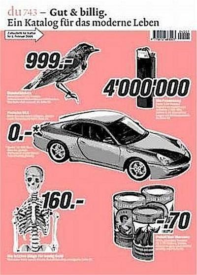 du - Zeitschrift für Kultur / Gut & billig