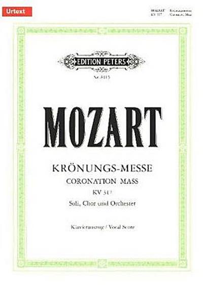 Missa C-Dur KV 317 "Krönungs-Messe" / URTEXT