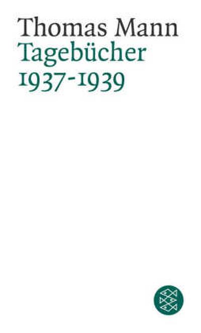 Mann, Tageb�cher 1937-1939