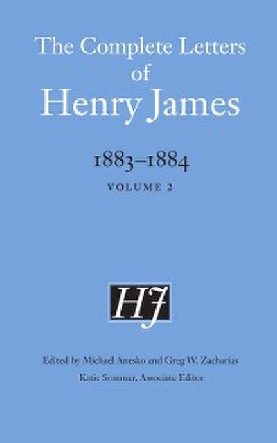 Complete Letters of Henry James, 1883-1884