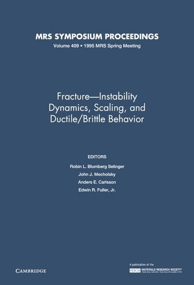 Fracture-Instability Dynamics, Scaling and Ductile/Brittle Behavior