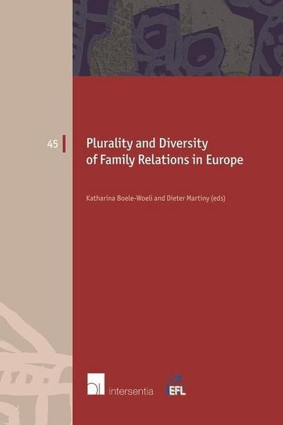 Plurality and Diversity of Family Relations in Europe