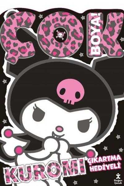 Kuromi - Cok Boya Cikartmali Dev Boyama Kitabi