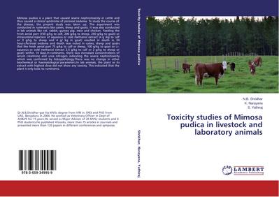 Toxicity studies of Mimosa pudica in livestock and laboratory animals